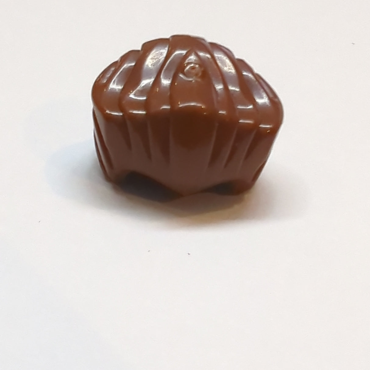 NEU Minifigure, Hair Swept Back with Widow's Peak neubraun reddish brown