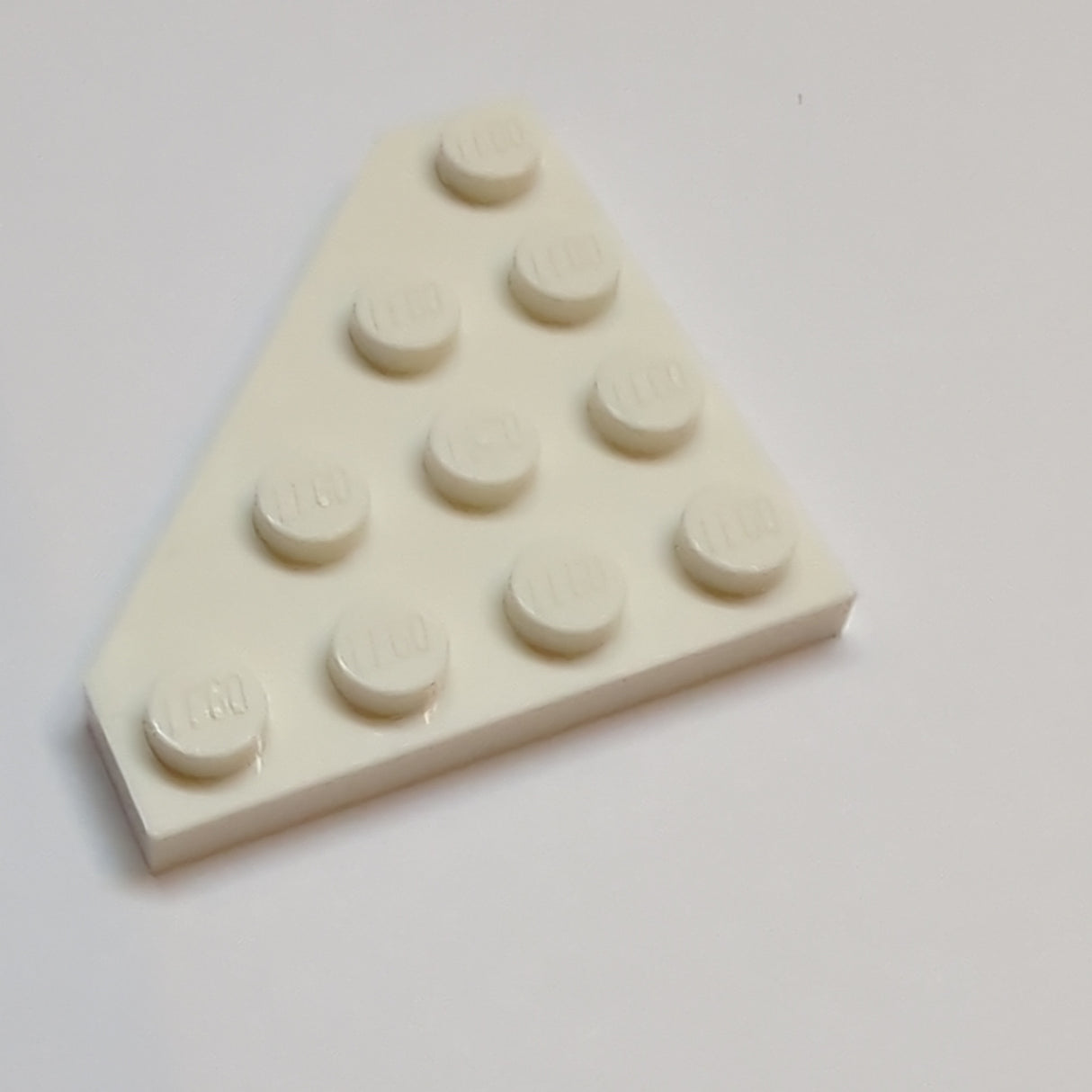 NEU Keil, Platte 4 x 4 mit abgerundeten Ecken weiss