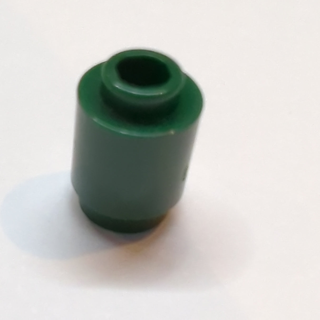 NEU Stein rund 1 x 1 dunkelgrün