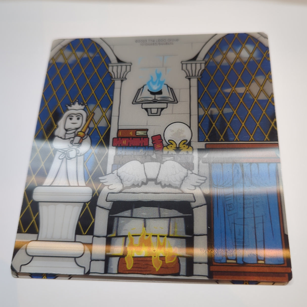 NEU Plastic 3D Backdrop with Slytherin Common Room Pattern