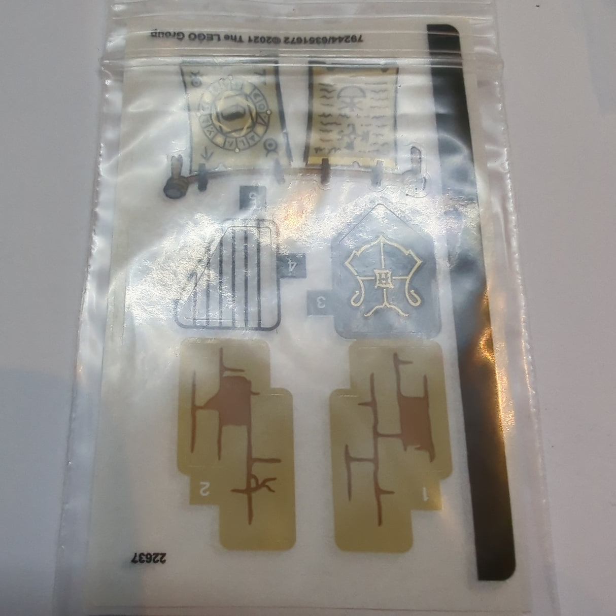 NEU Sticker Sheet for Set 76387 - (79244/6351672)