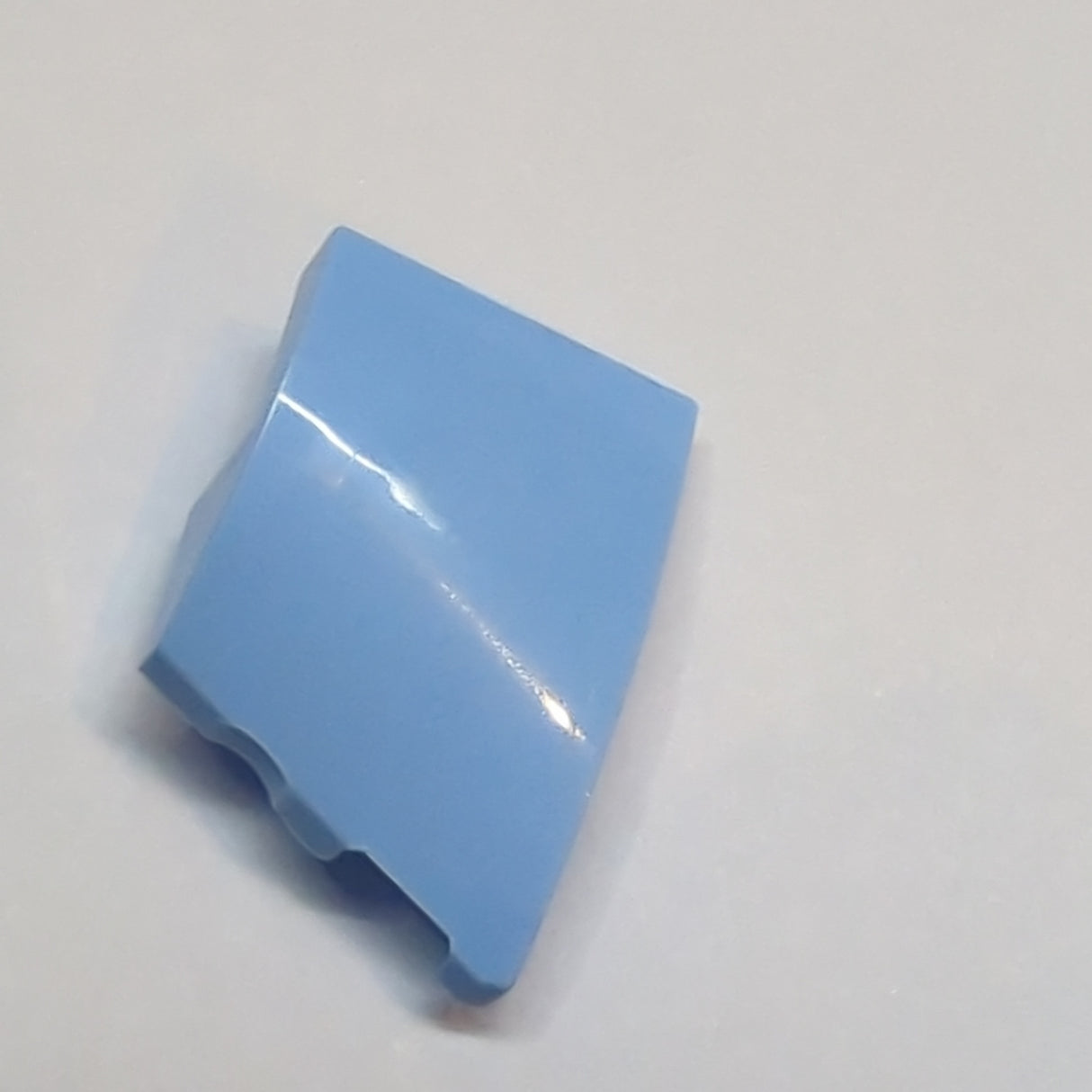 NEU Bogenstein 3 x 2 rechts, keine Noppen hellblau