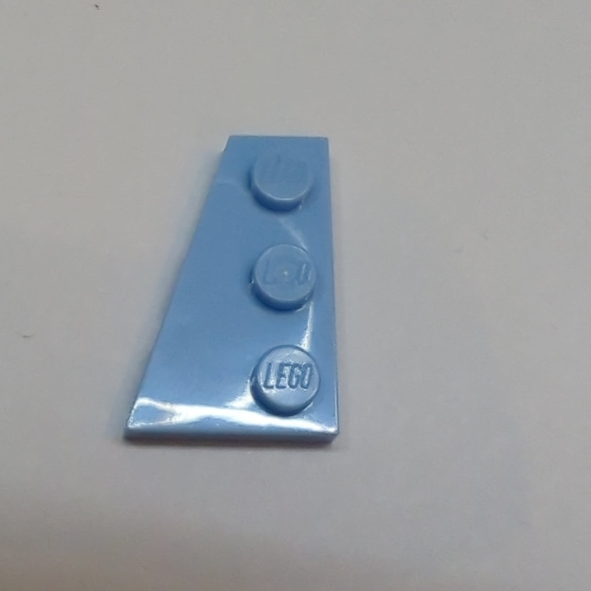 NEU Flügelplatte 3 x 2 links hellblau