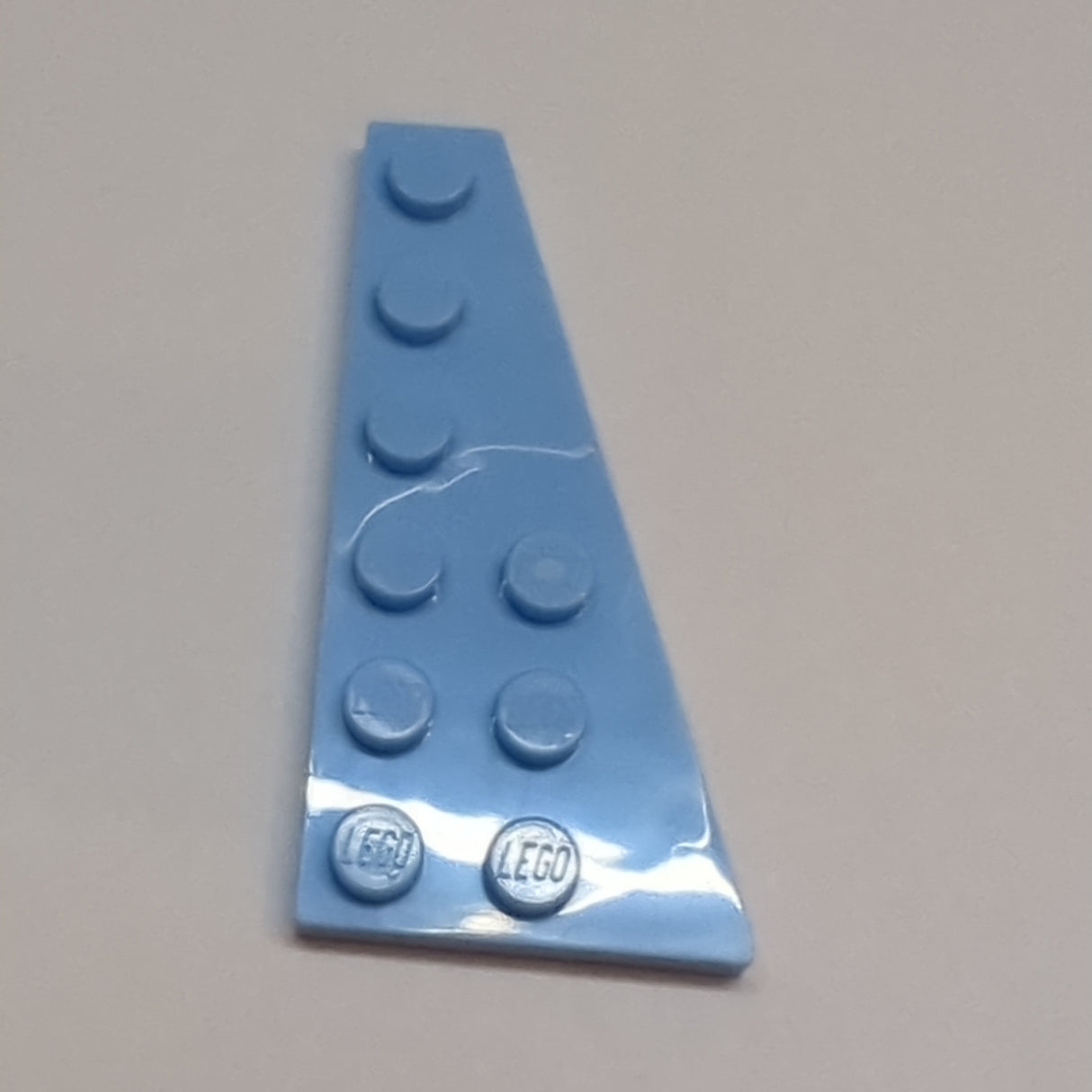 NEU Flügelplatte 6 x 3 rechts hellblau