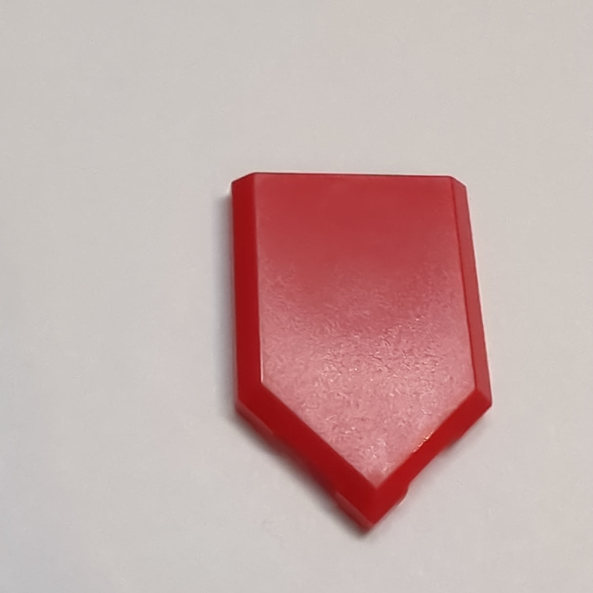 NEU Fliese, Modifiziert 2 x 3 Pentagonal rot