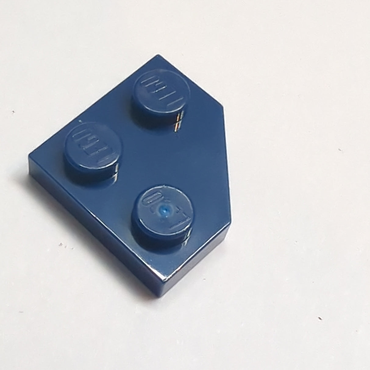 NEU Keilplatte 2 x 2 Eckplatte dunkelblau