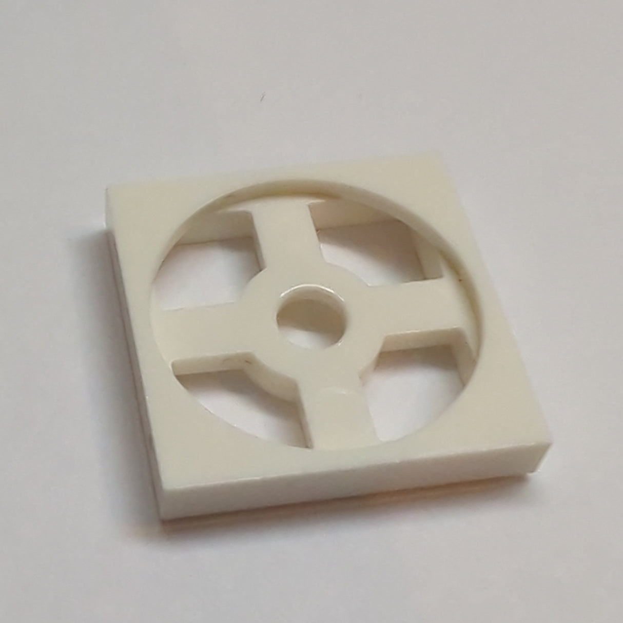NEU Drehteller 2 x 2 Platte, Basis weiß