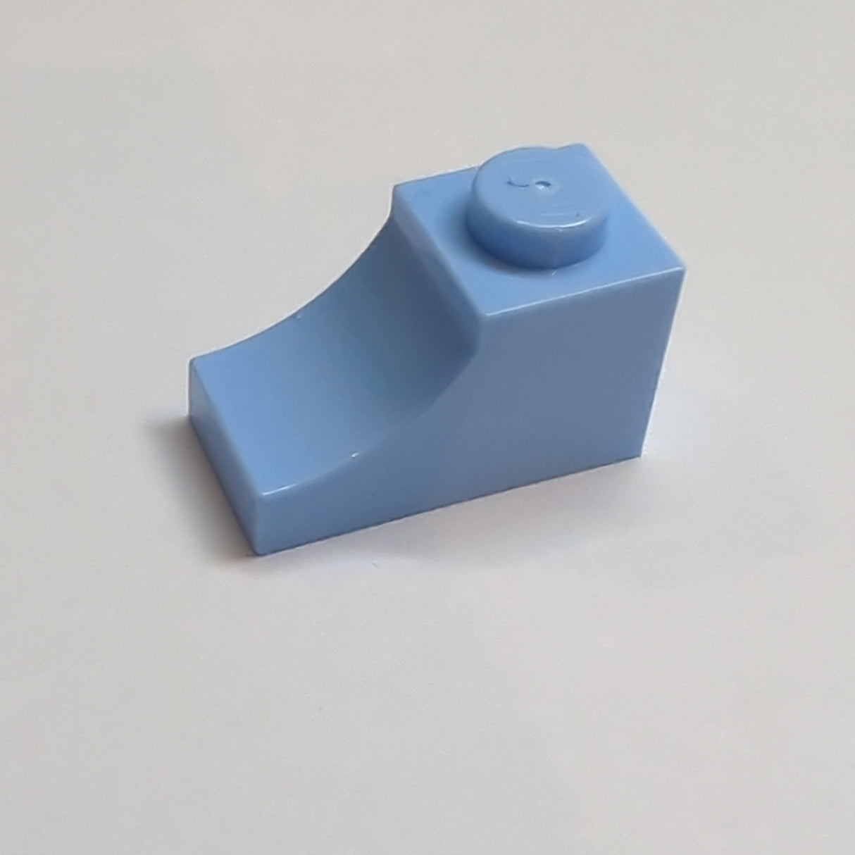 NEU Bogenstein 1 x 2 Inverted hellblau