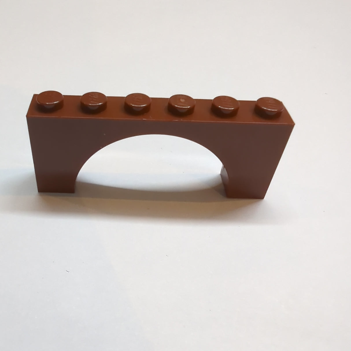 NEU Bogenstein 1 x 6 x 2 - Oberseite ohne verstärkte Unterseite neubraun