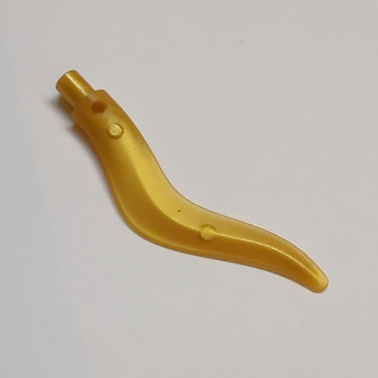 NEU Wave Rounded Curved Single with Bar End (Flame, Sword) pearlgold pearl gold