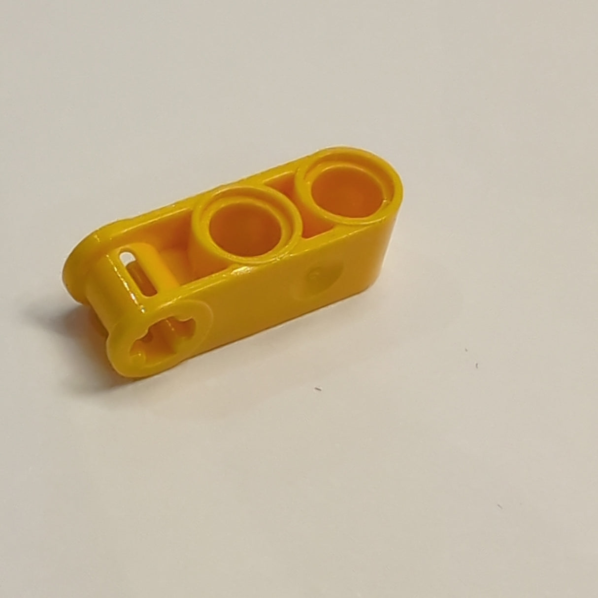 3L Pin- Achsverbinder senkrecht mit 2 Pinlöchern hellorange bright light orange