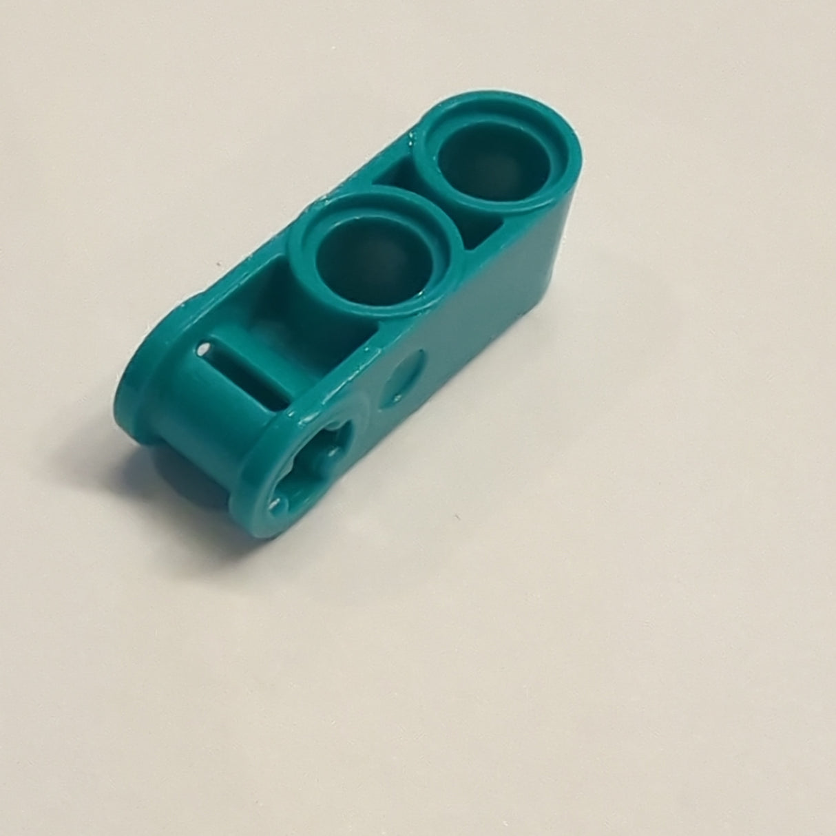 3L Pin- Achsverbinder senkrecht mit 2 Pinlöchern türkis dark turquoise