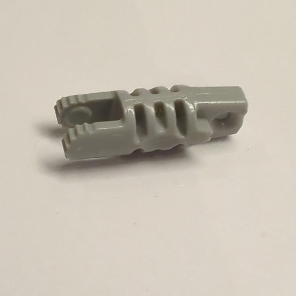 1x3 Gelenk / Scharnier mit 1 Finger und 2 Fingern ohne Loch neuhellgrau light bluish gray