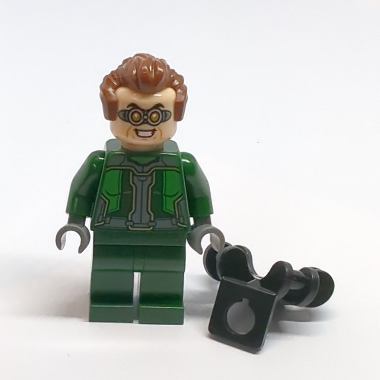 NEU Super Heroes Minifigur Dr. Octopus (Otto Octavius) / Doc Ock - dunkelgrüner Anzug sh0687