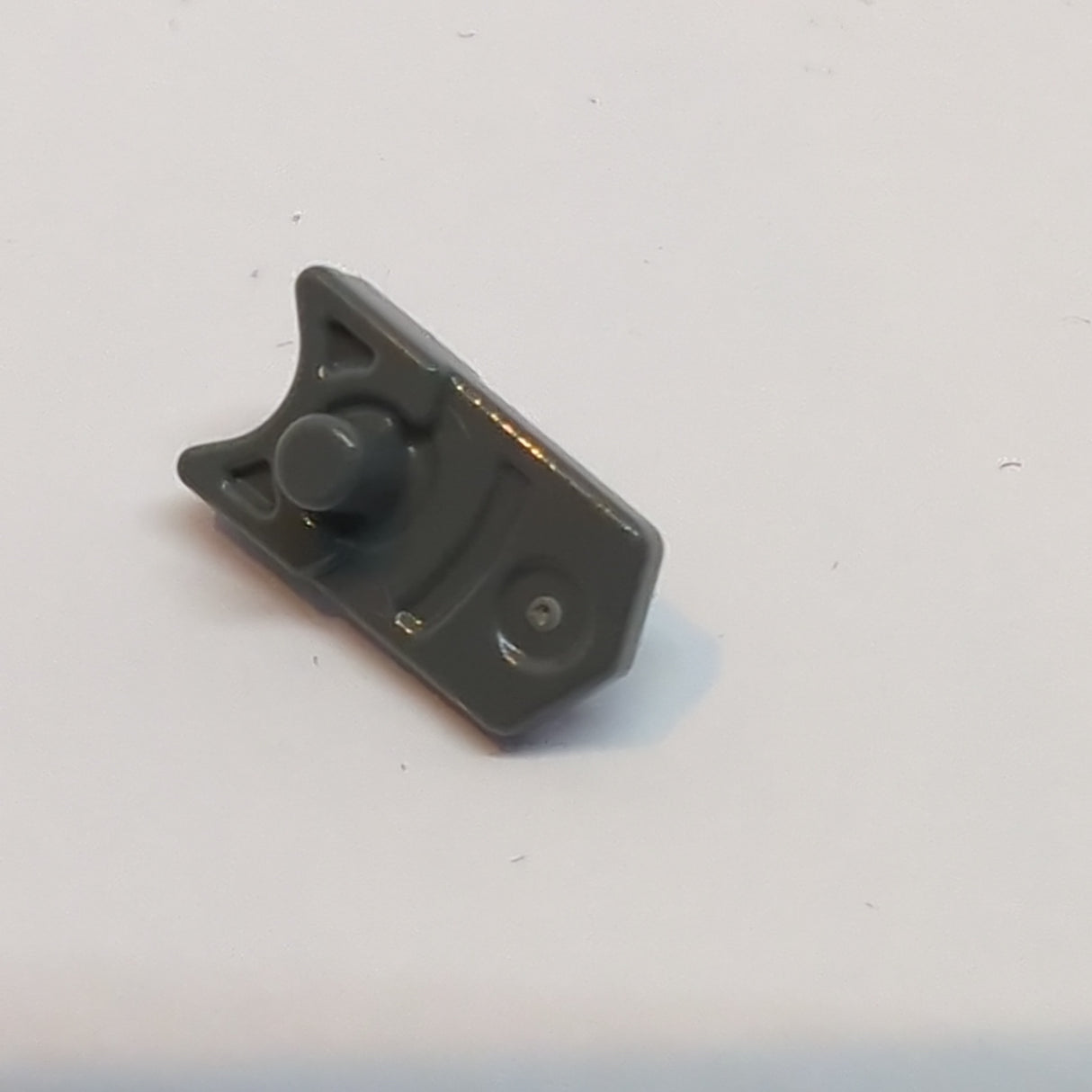 Minifig, Waffe für Mini Blaster / Shooter Projektilwerferteil, Abzug für Pistole, Mini-Blaster / Shooter neudunkelgrau dark bluish gray