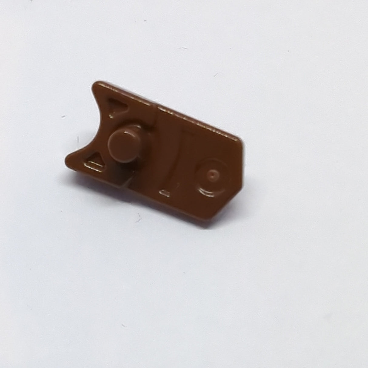 Minifig, Waffe für Mini Blaster / Shooter Projektilwerferteil, Abzug für Pistole, Mini-Blaster / Shooter neubraun reddish brown