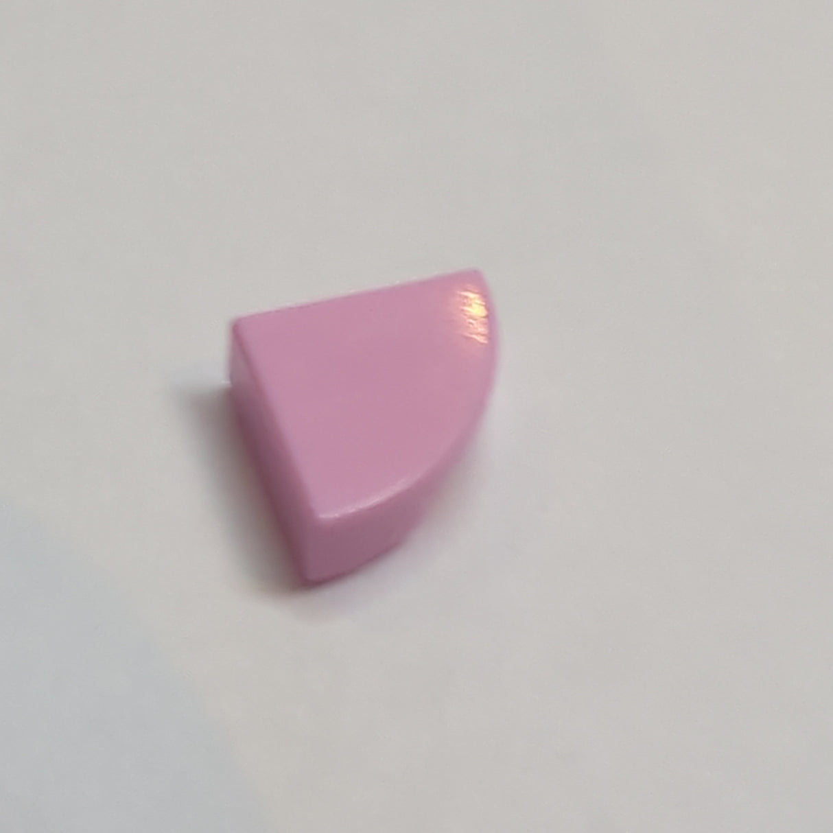 1x1 Fliese Viertel rund rosa bright pink