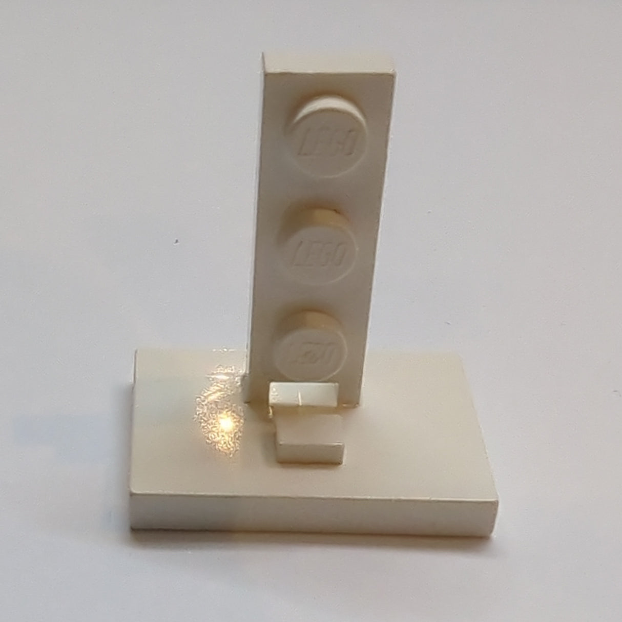 2x3 1x3 Winkelplatte Snot Konverter Zugsignalhalter Halterung weiß white