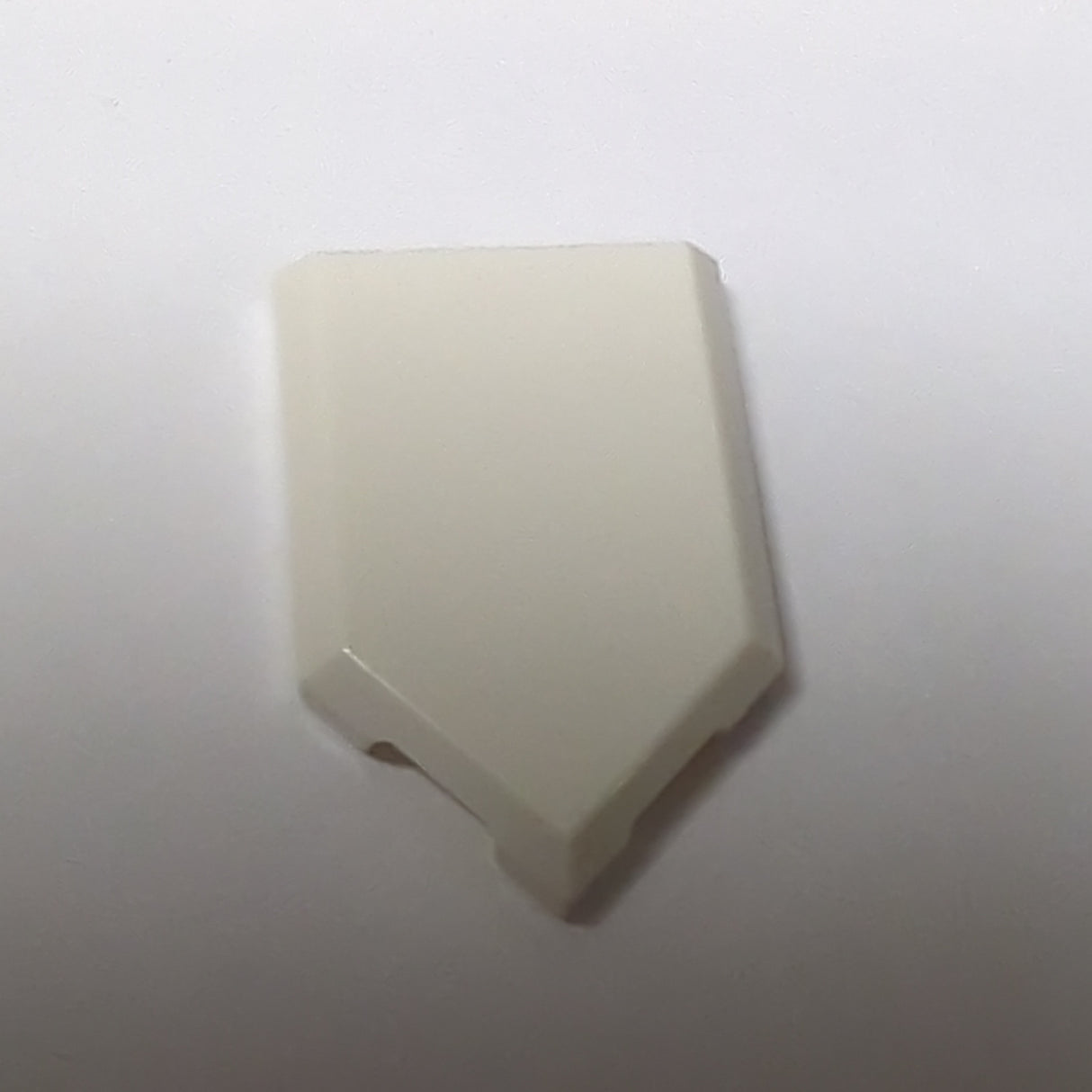 NEU Fliese, Modifiziert 2x3 Pentagonal weiss