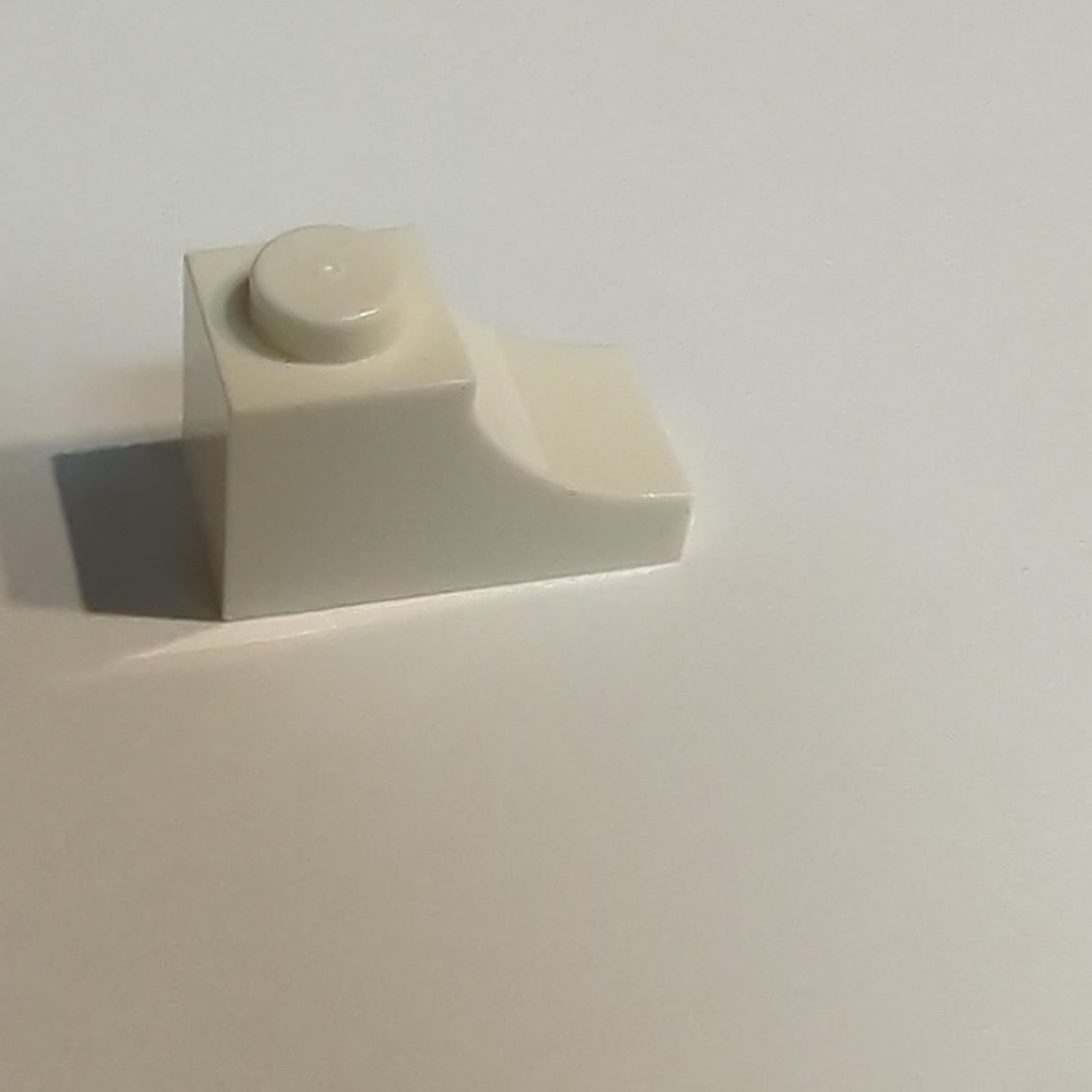 NEU Bogenstein 1 x 2 Inverted weiß