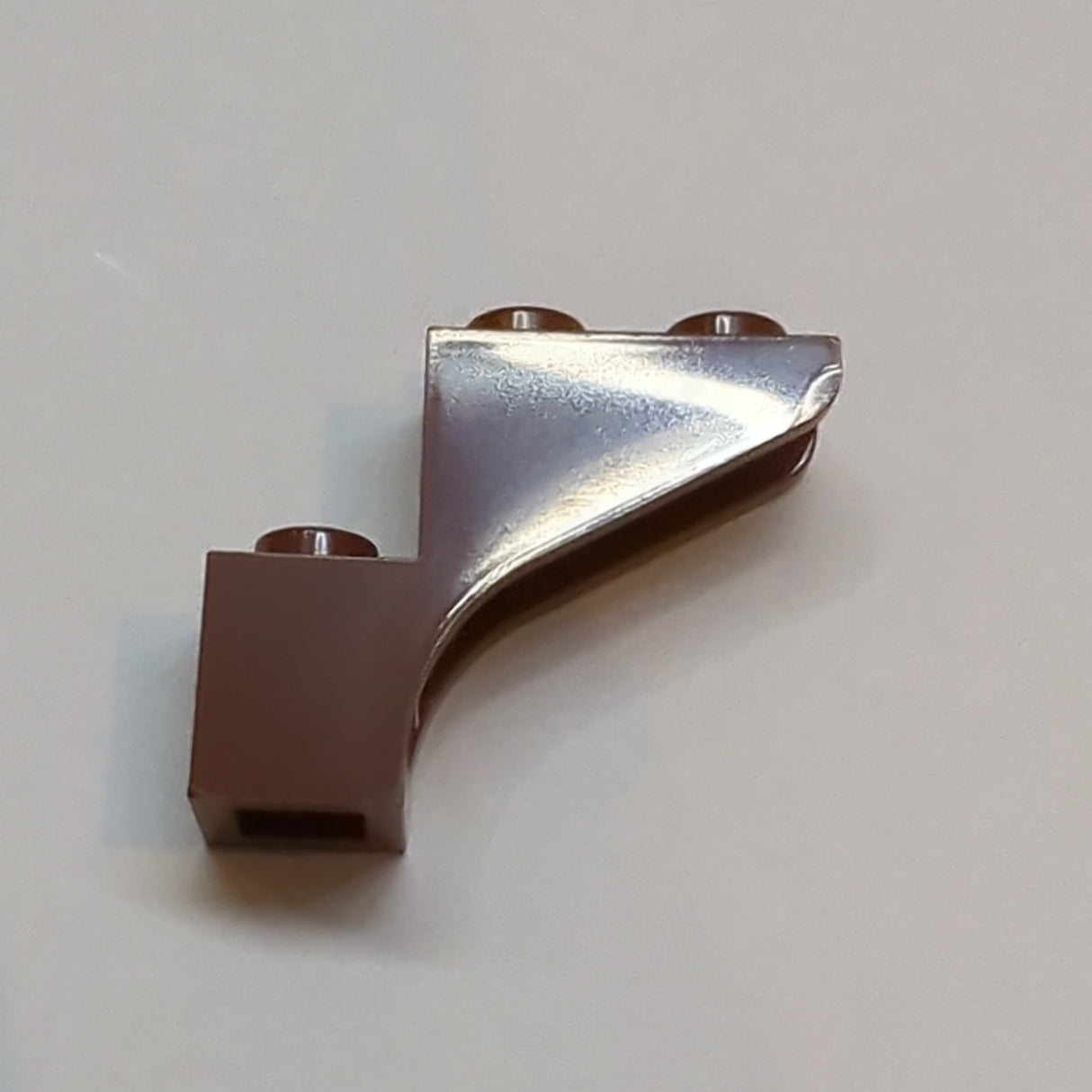 NEU Halbbogenstein mit Stufe 1 x 3 x 2 neubraun