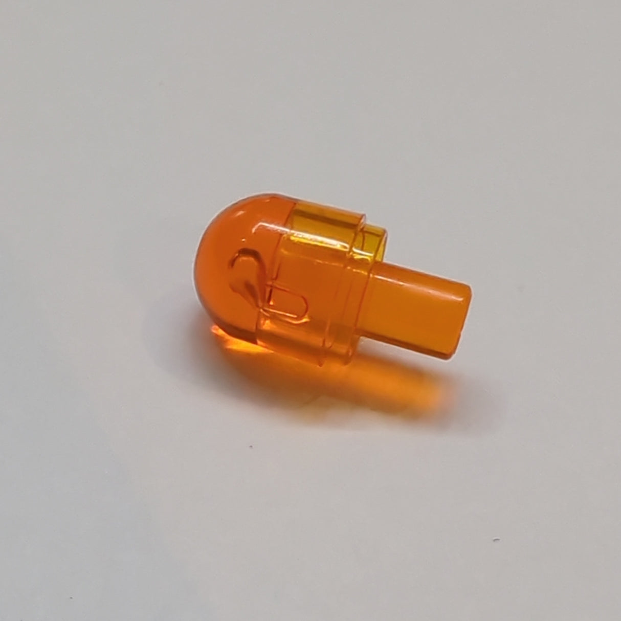 NEU Bar mit leichtem Deckel (Glühbirne) / Bionicle Barraki Auge transparent orange