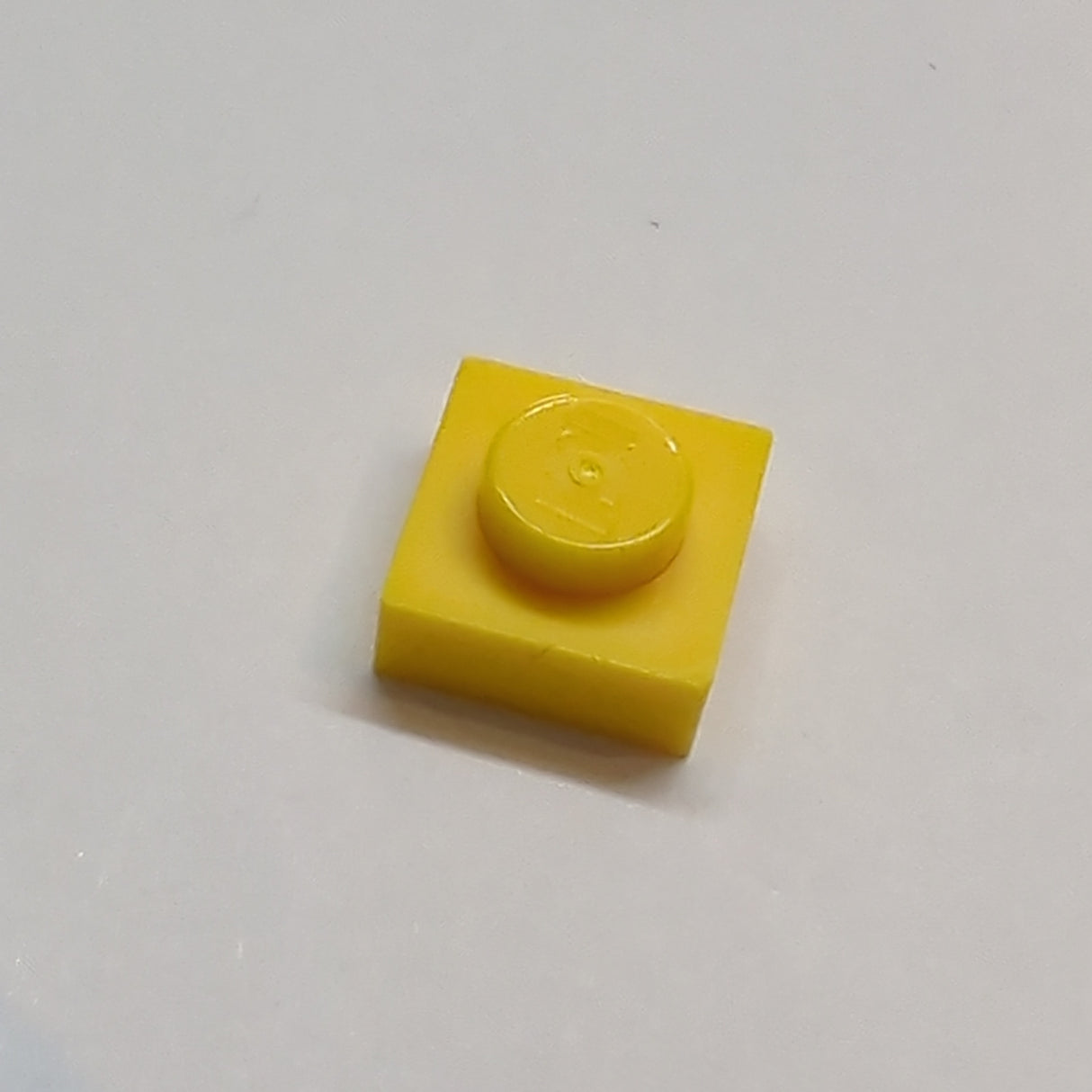 NEU Platte 1 x 1 gelb
