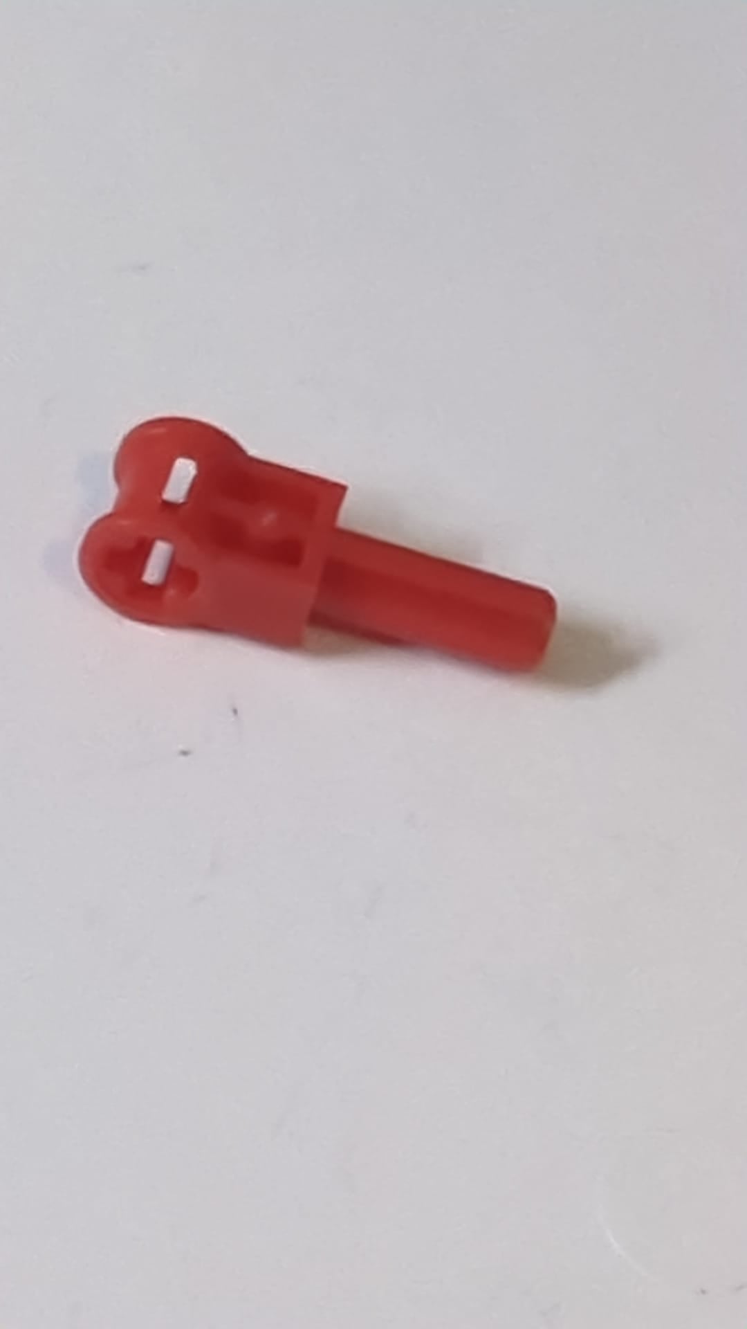 Technic, Achse 2L mit Wendehebel-Achsenverbinder rot