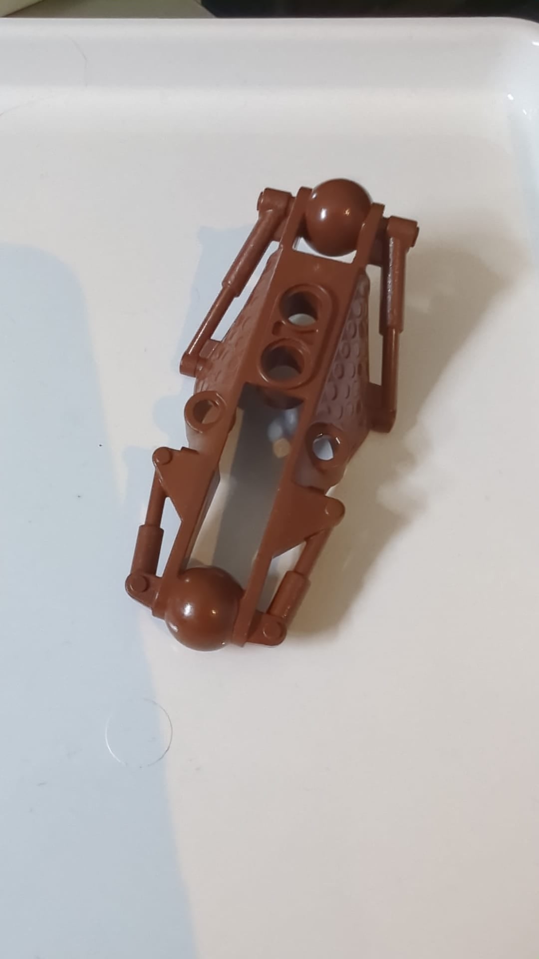 Bionicle Piraka Armsegment mit 2 Kugelgelenken neubraun