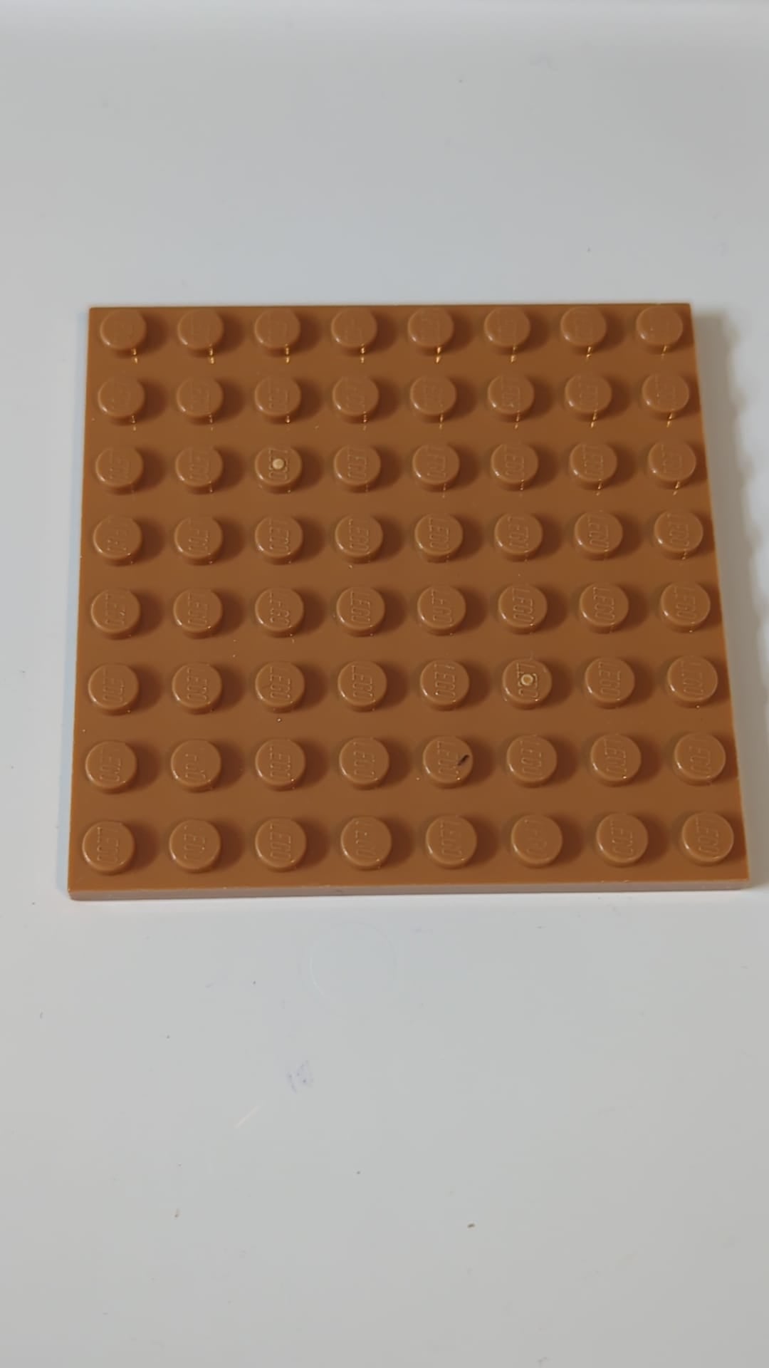 8x8 Platte nougat (medium)