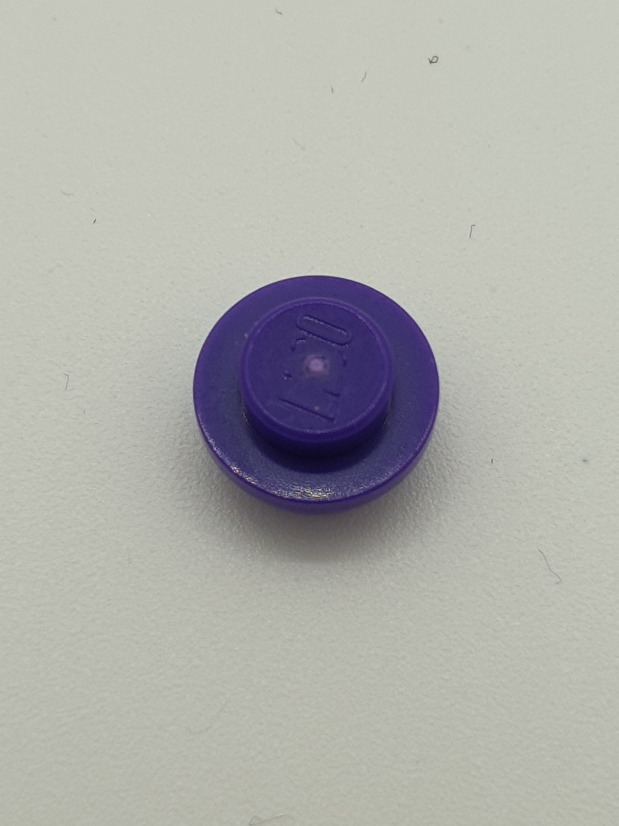 NEU Platte, Rund 1 x 1 lila