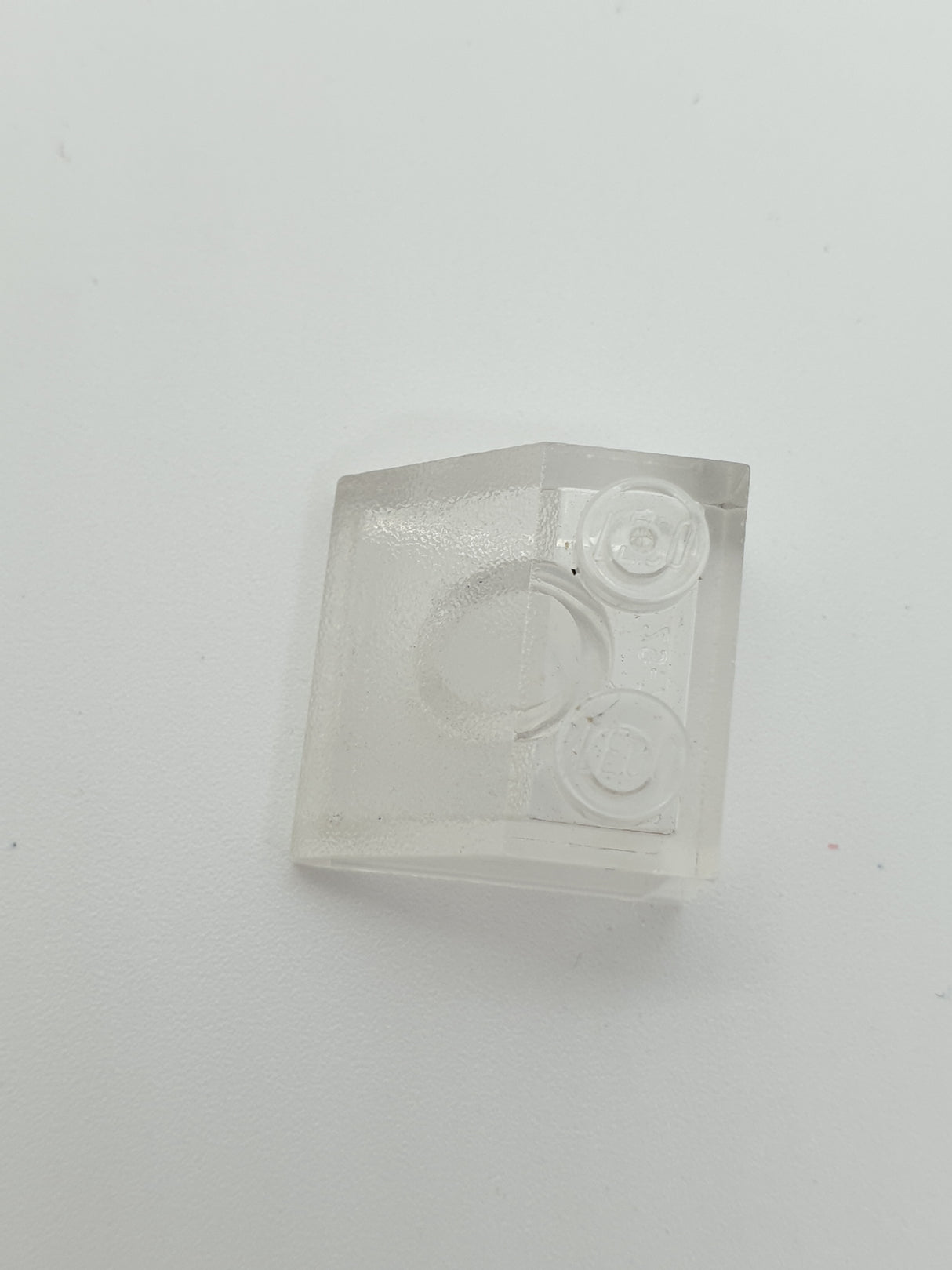 NEU Schrägstein 45 2 x 2 transparent weiß