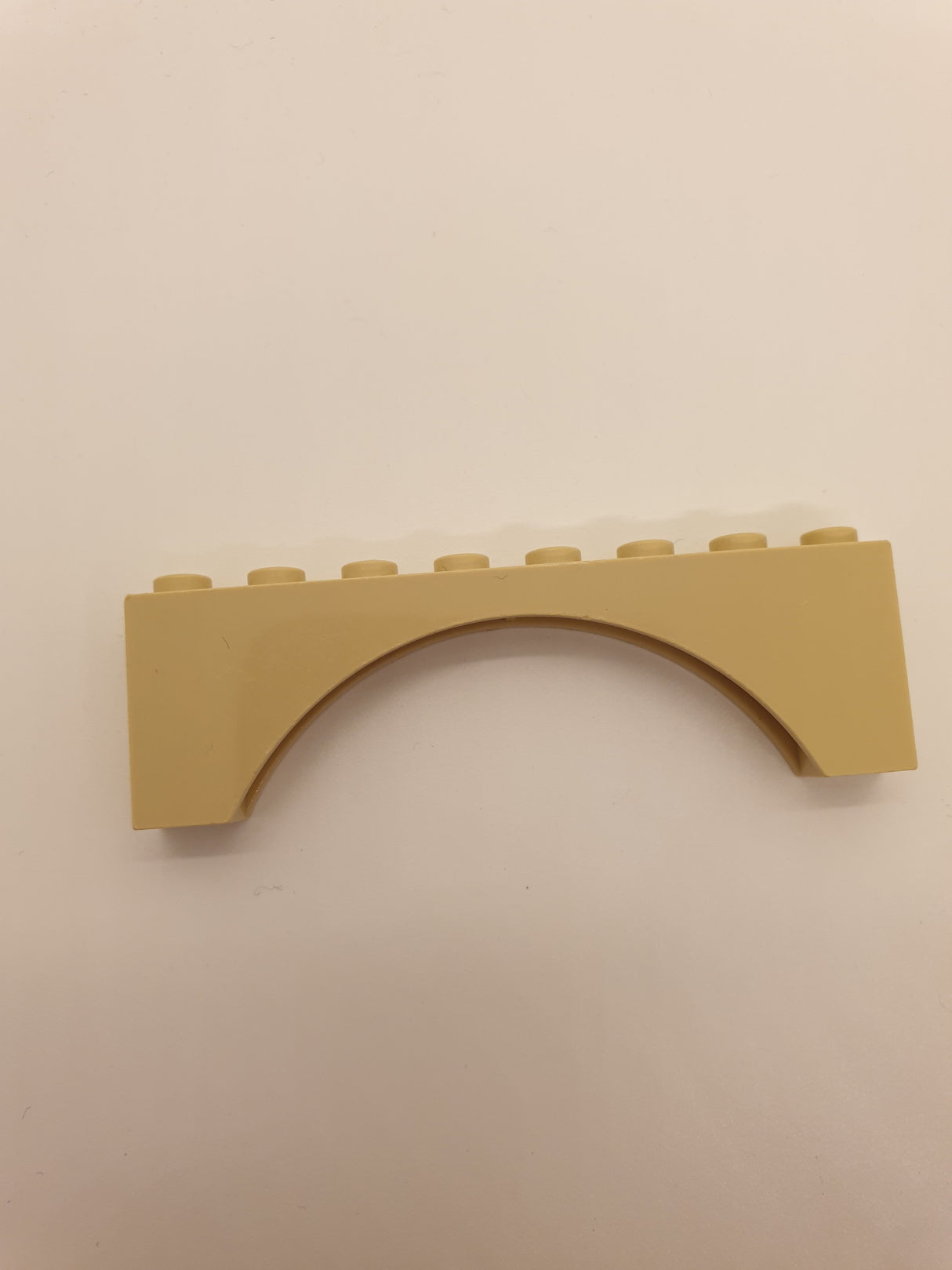 NEU Bogenstein 1 x 8 x 2 mit Absatz beige