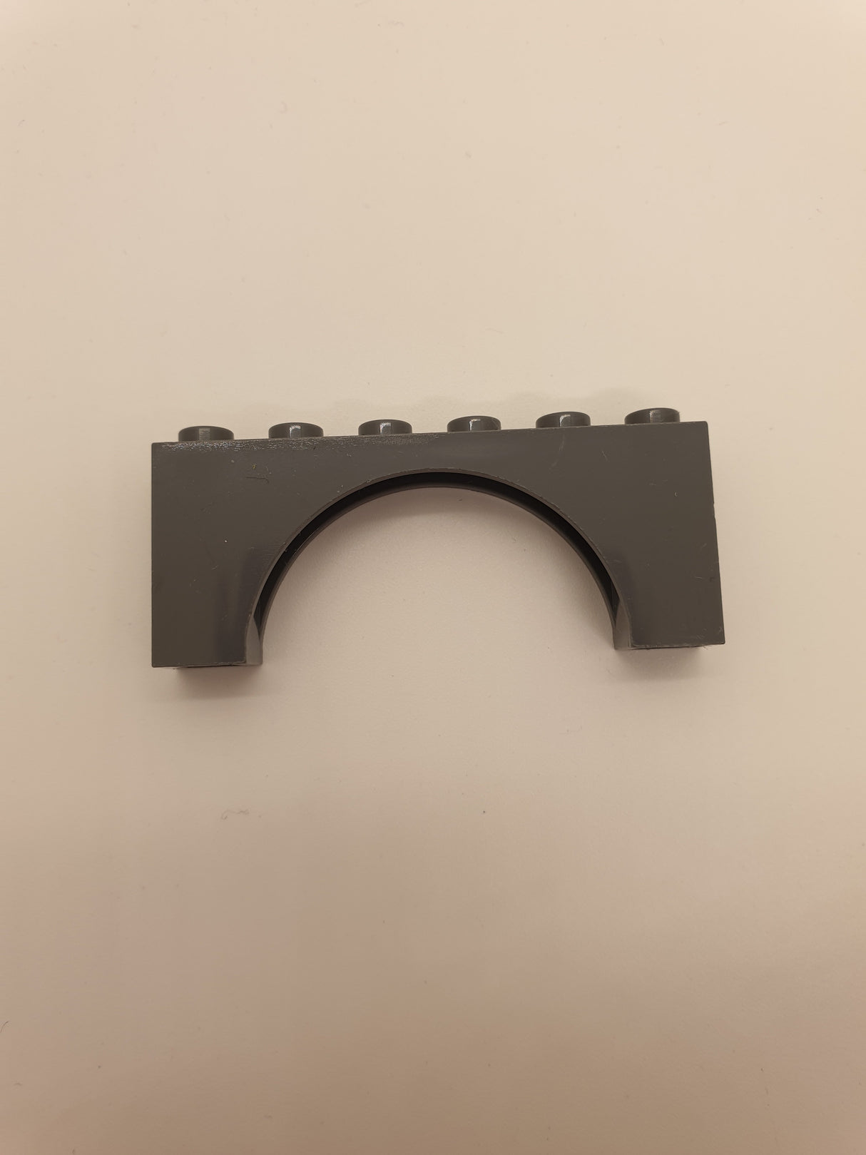 NEU Bogenstein 1 x 6 x 2 - Oberseite ohne verstärkte Unterseite neudunkelgrau