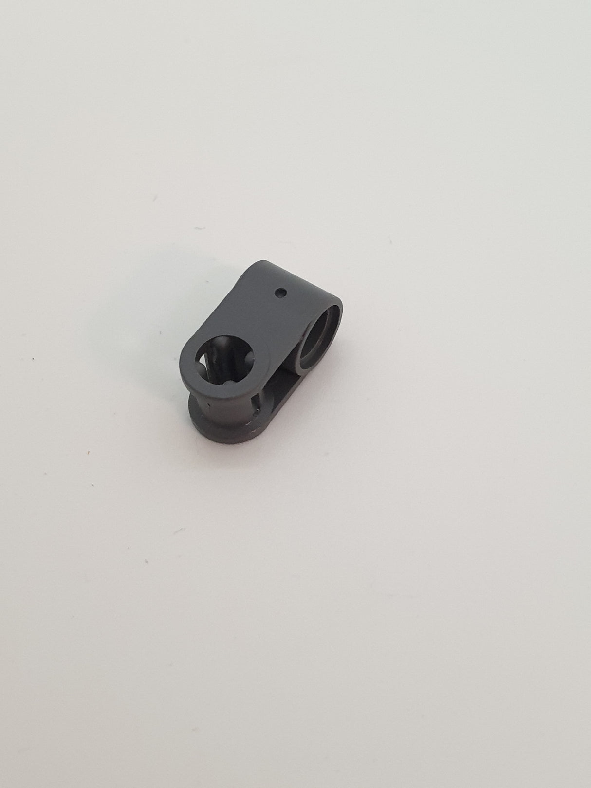 NEU Technik, Liftarm (Achse + Pin) Verbinder 90° neudunkelgrau