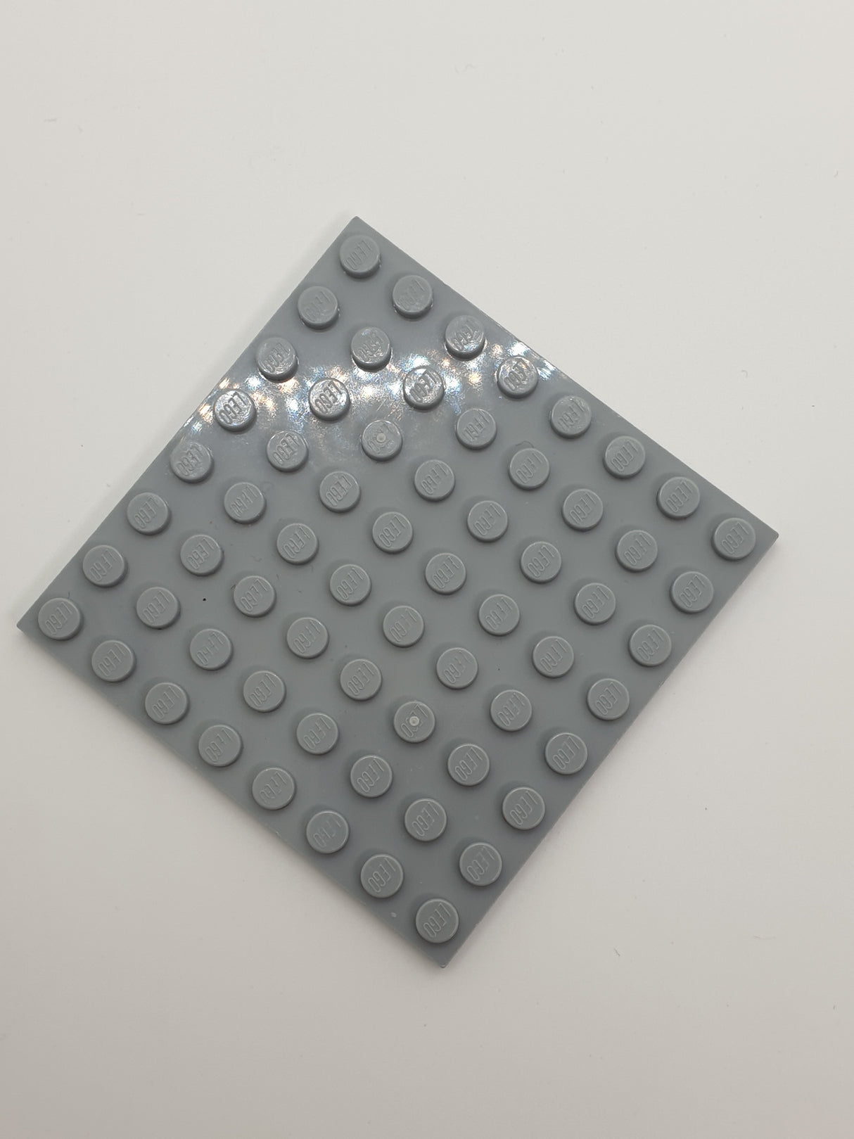 NEU Plate 8 x 8 neuhellgrau