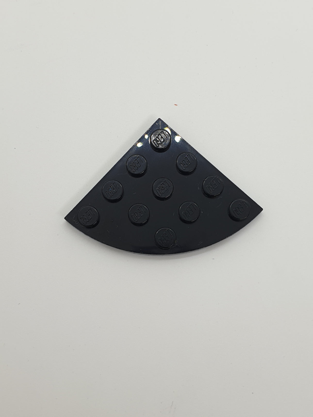 NEU Plate, Round Corner 4 x 4 schwarz black