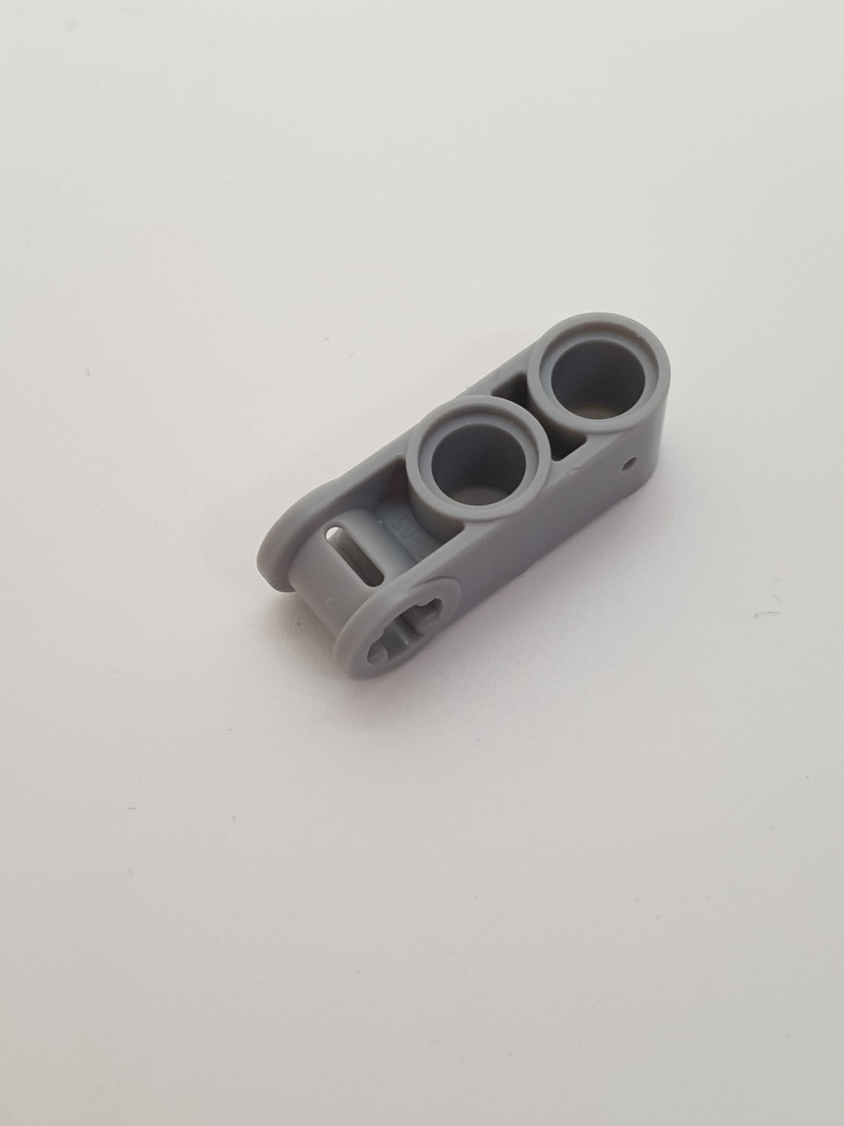 NEU Technik, Achs- Pinverbinder rechter Winkel 3L mit 2 Pinlöchern neuhellgrau