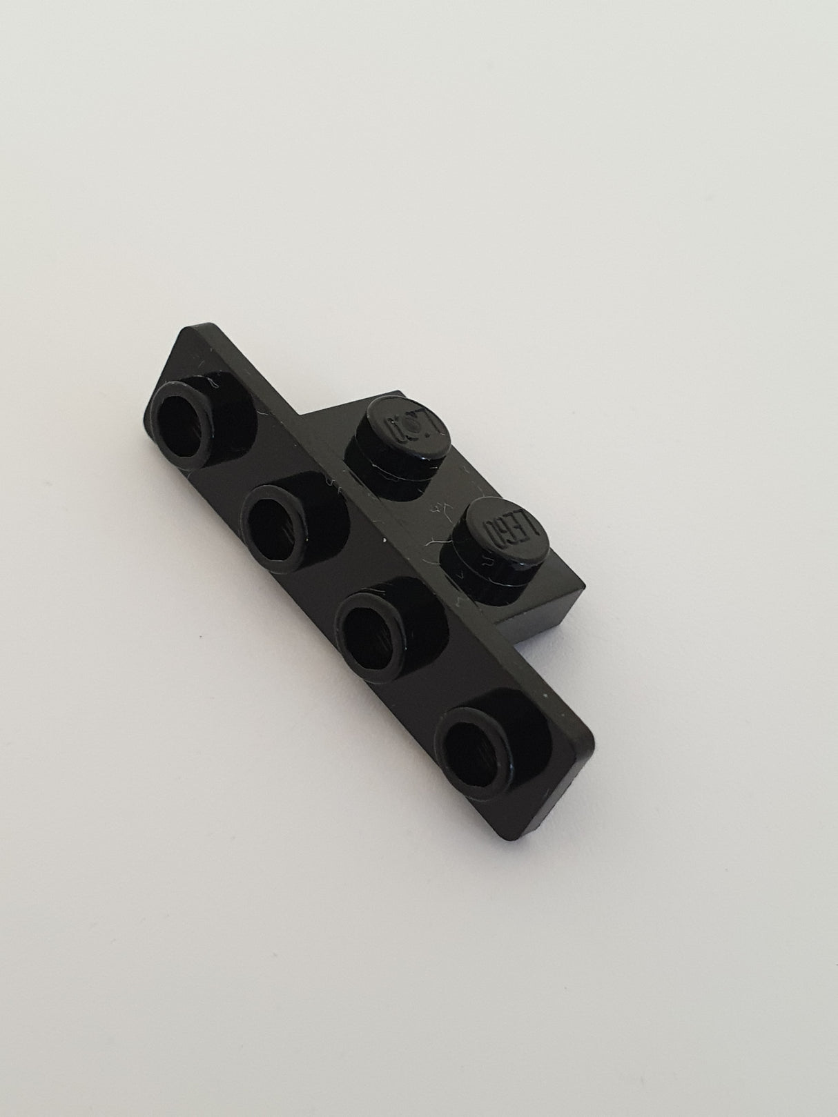 NEU Winkel 1 x 2 - 1 x 4 mit zwei runden Ecken unten schwarz