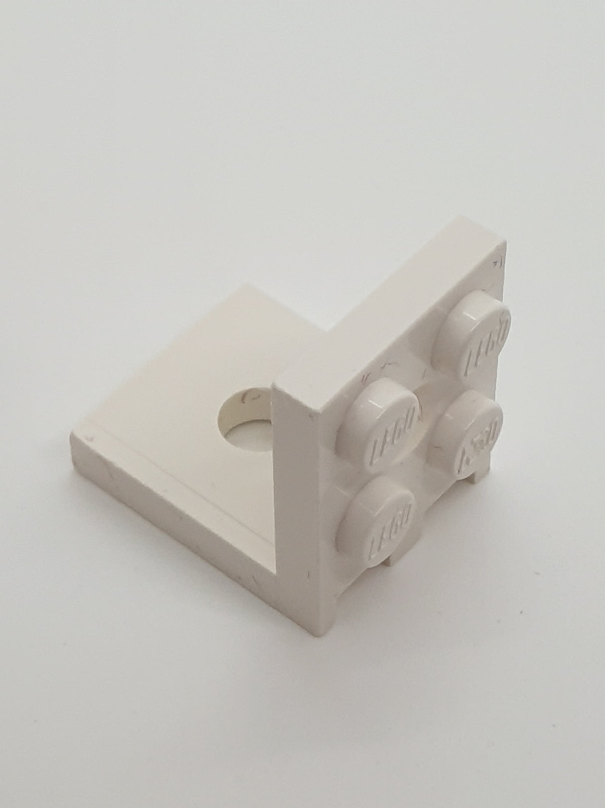 NEU 2 x 2 - 2 x 2 Winkelplatte Snot Konverter weiß