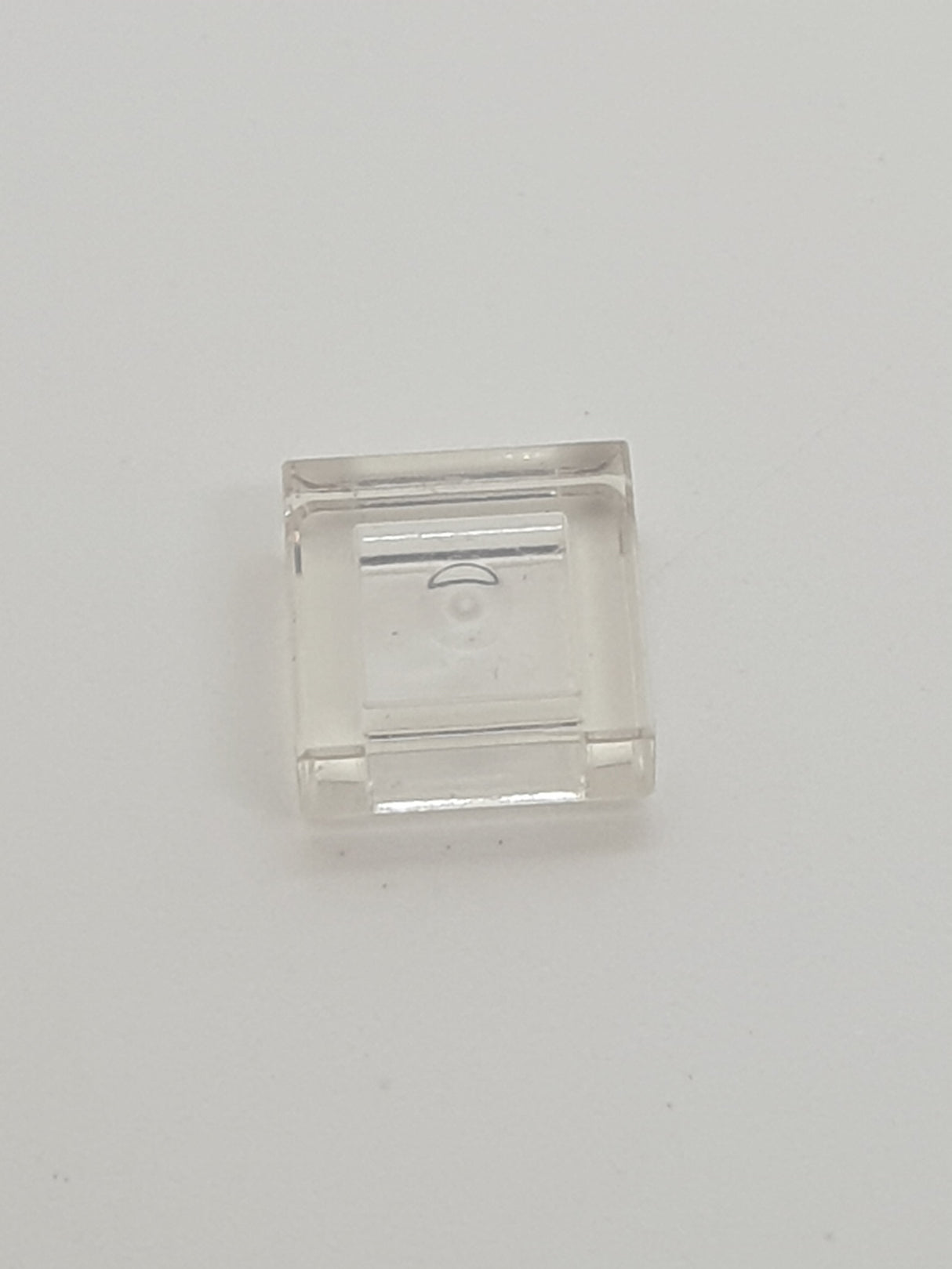 NEU Fliese 1 x 1 transparent weiss