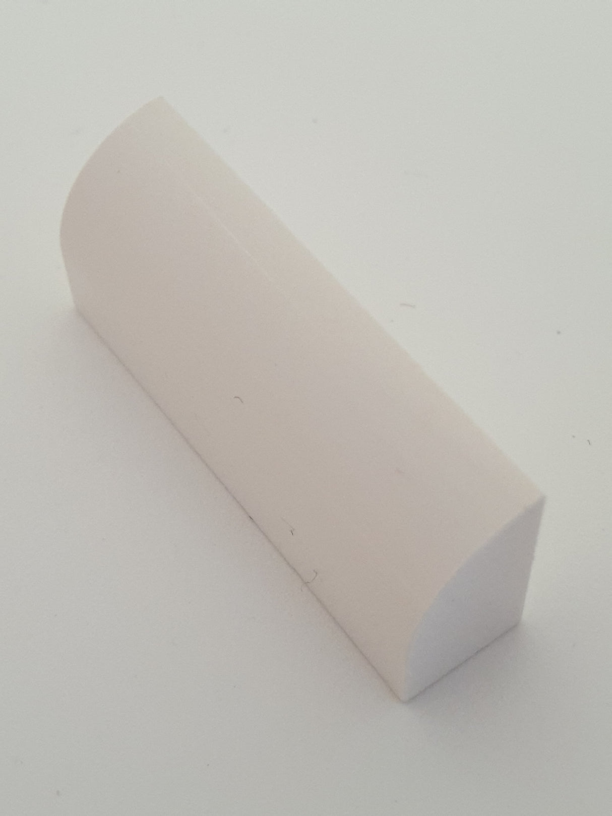 NEU Dachstein gebogen 1 x 4 x 1 1/3 weiß