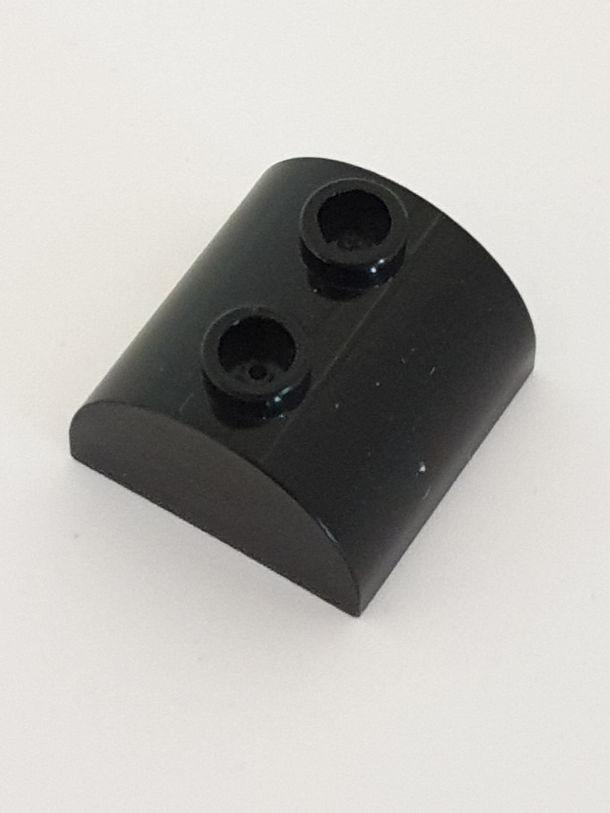 NEU Bogenstein 2 x 2 x 1 doppelt mit 2 Noppen schwarz