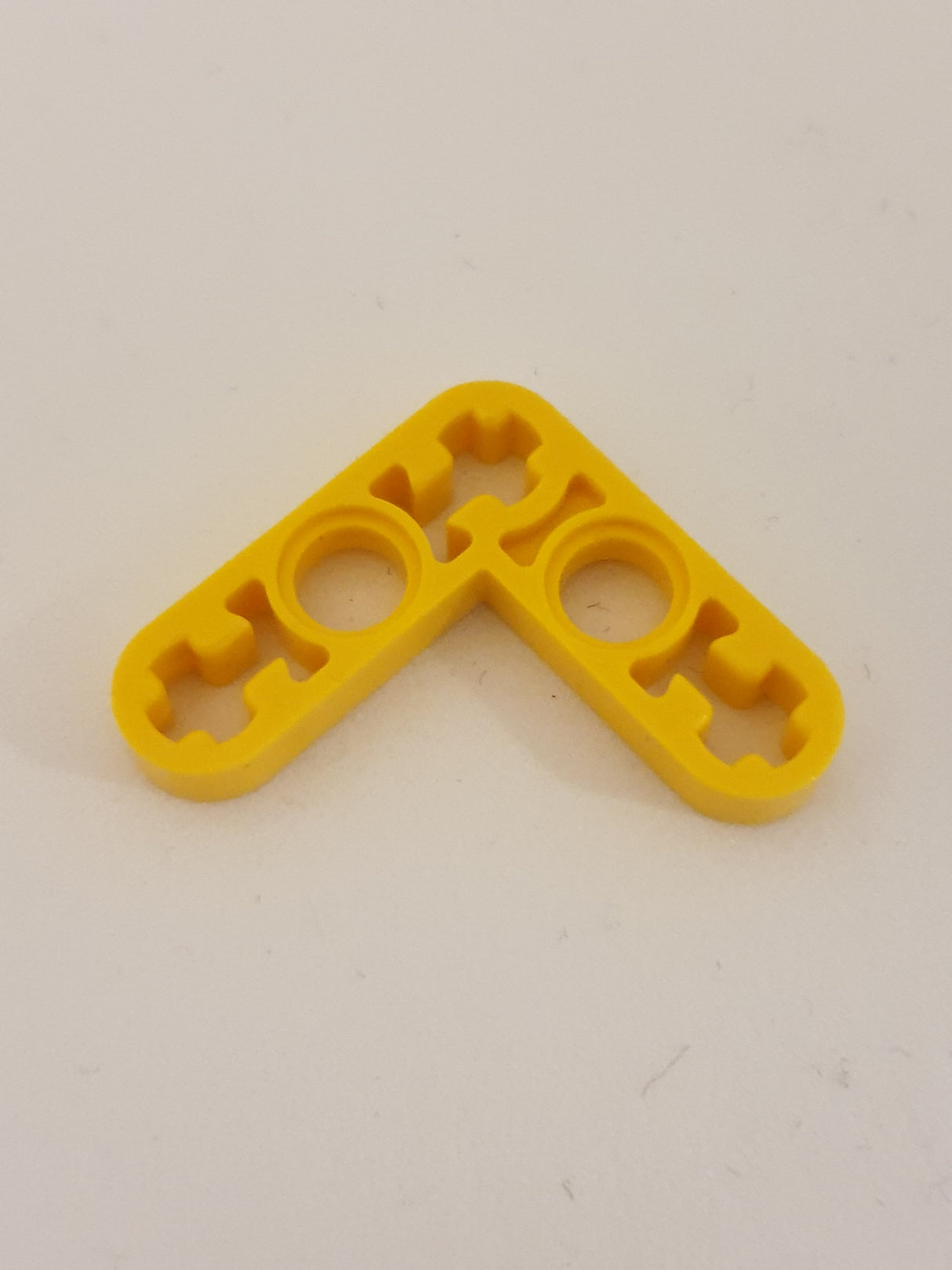 NEU Technik, Liftarm, modifiziert dünn L-Form Bent 3 x 3 gelb