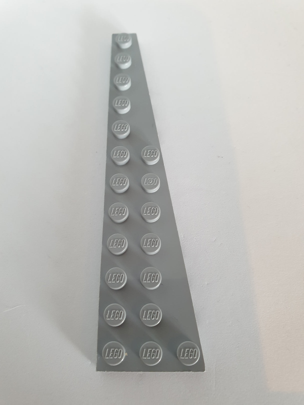 NEU Flügelplatte 12 x 3 rechts neuhellgrau