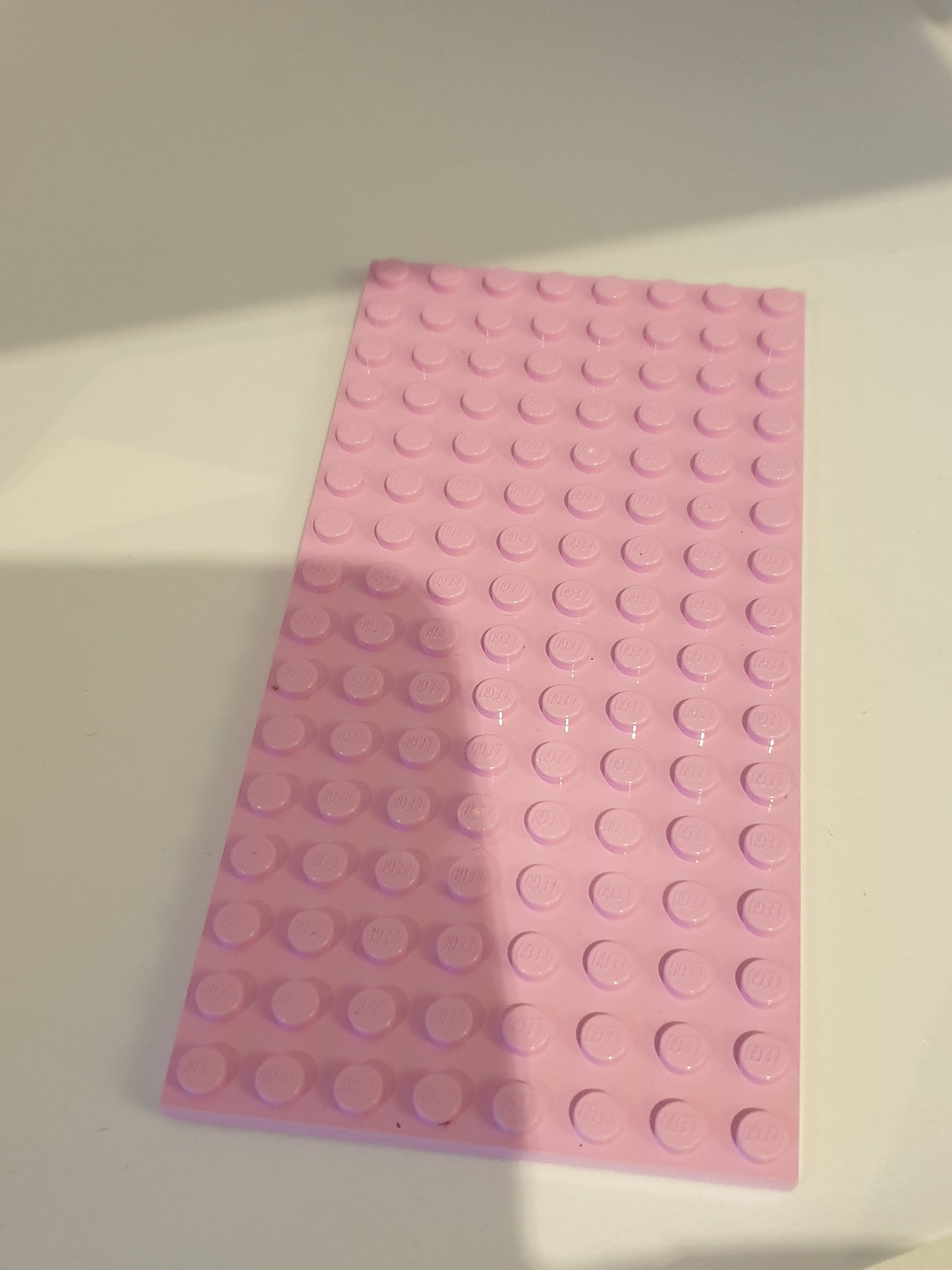 NEU Platte 8 x 16 rosa (hell)