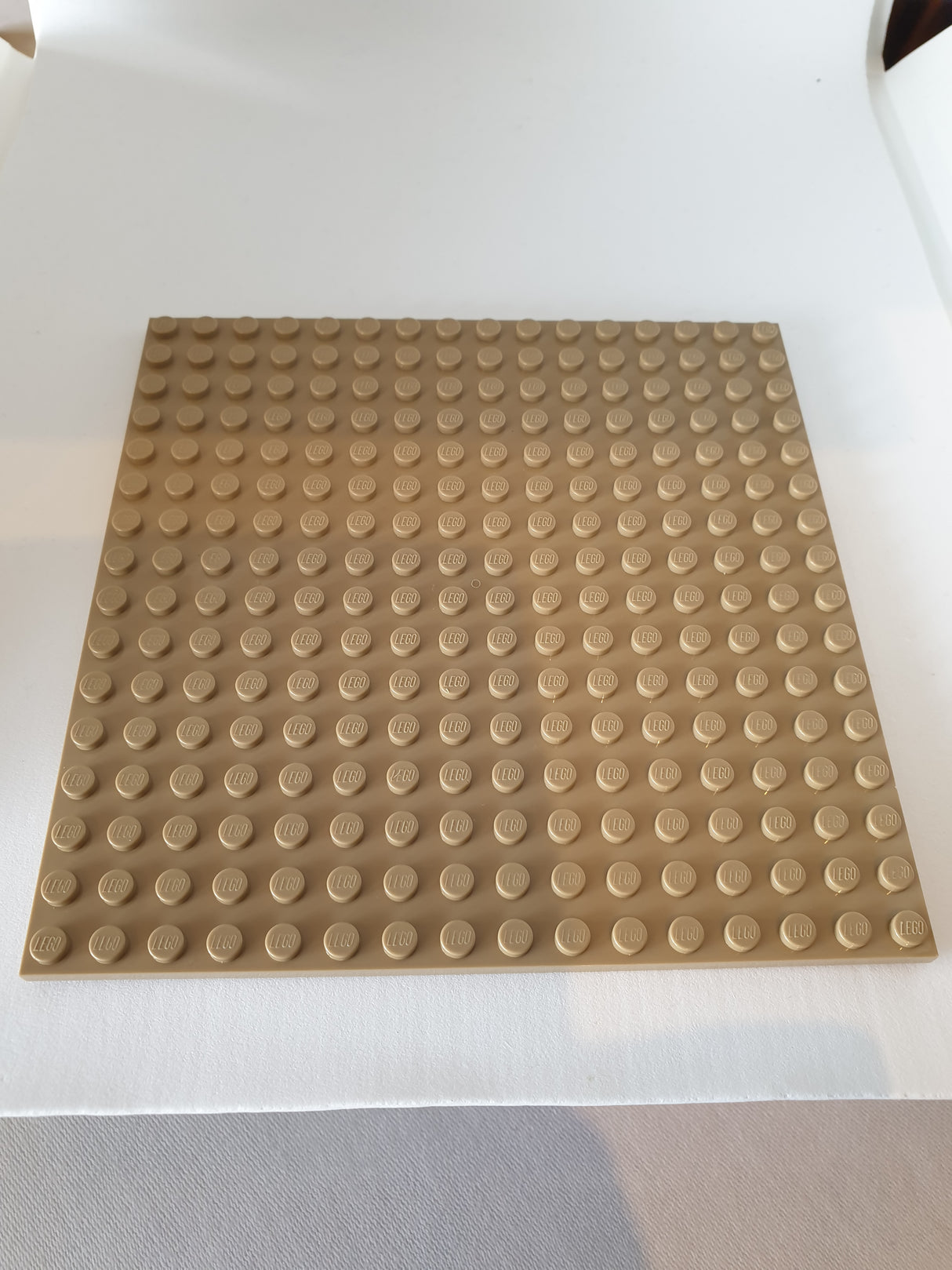 NEU Platte 16 x 16 dunkelbeige