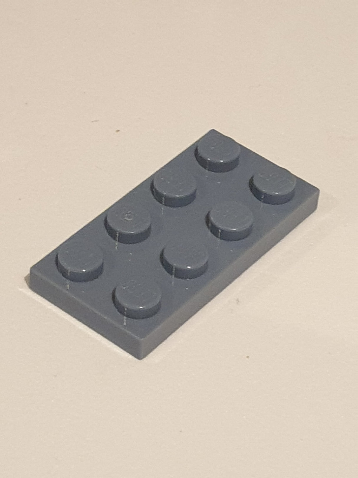 NEU Platte 2 x 4 sandblau