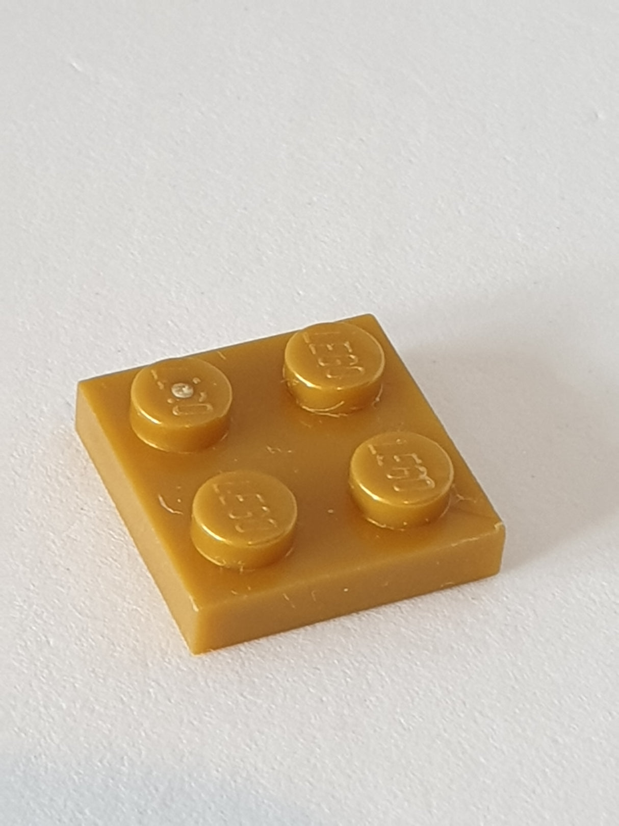 NEU Platte 2 x 2 pearlgold