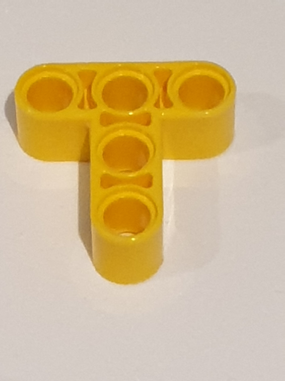 NEU Technik Liftarm modifiziert T-Form, dick 3 x 3 gelb